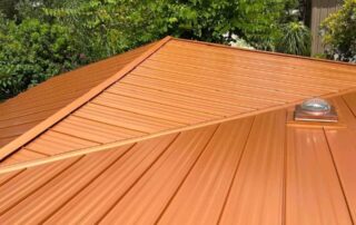 Metallic Copper SS Color Metal Roofs Melbourne, FL