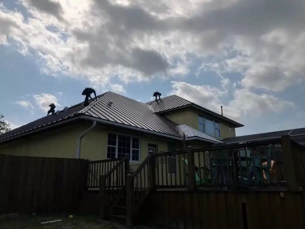 metal roof installation process